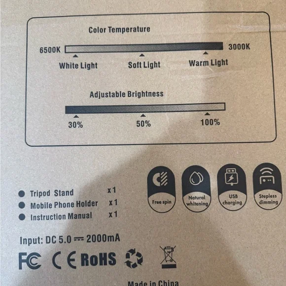 Ring Light with Tripod Stand NIB - Picture 7 of 7